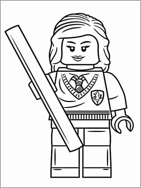 folder tvetydig leninismen Lego character - MIDDLE SCHOOL ART
